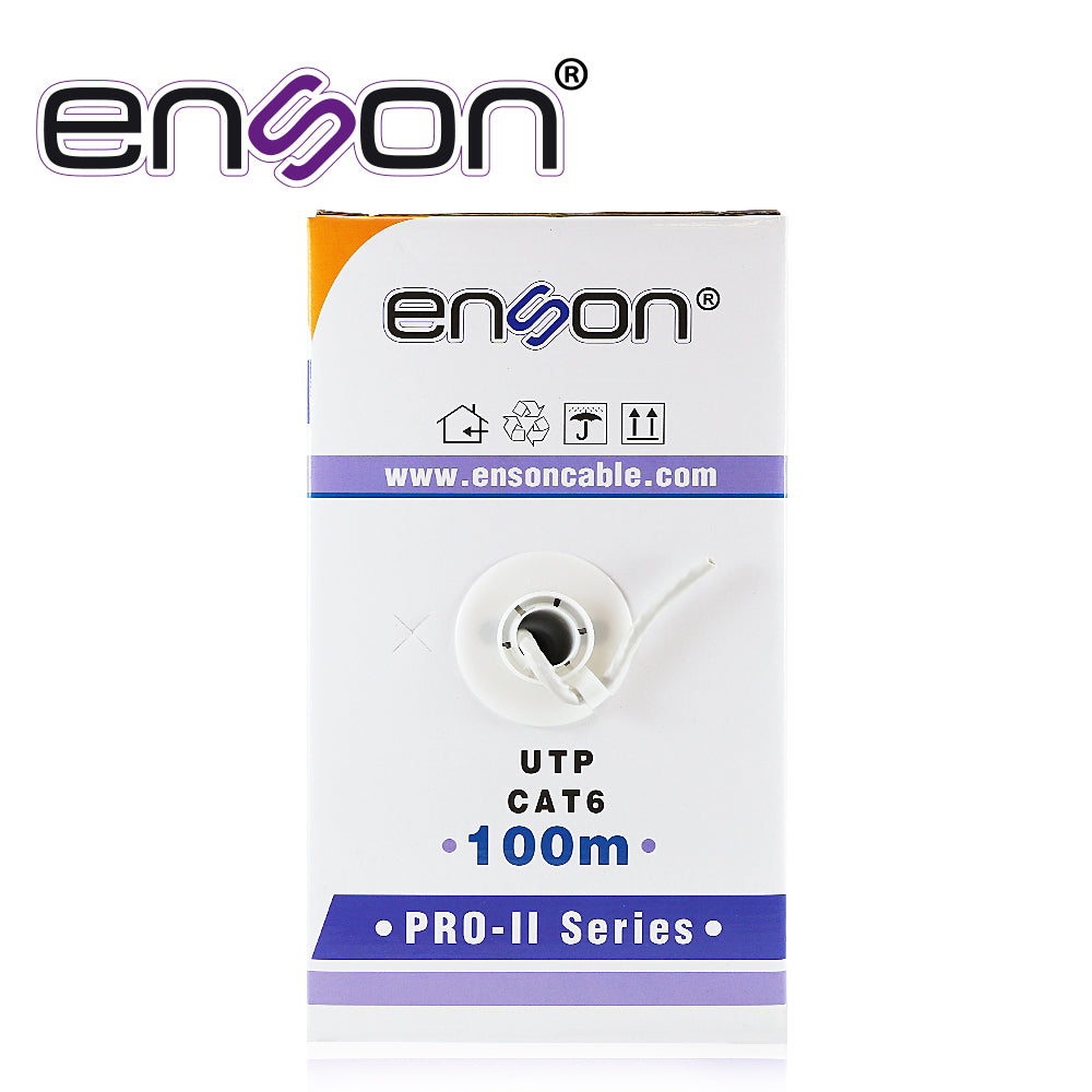 12263G100, Cable UTP Cat6 23AWG Cobre, 100Mts, Color Gris, Uso Interior
