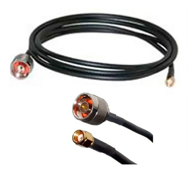 Ca400-nm-rsma-6, Cable Pigtal De Rp-sma A N-macho De 6 Pies