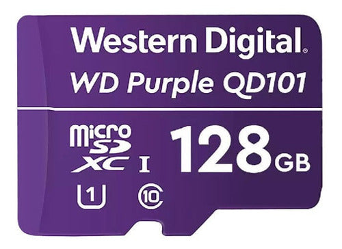 Memoria Western Digital Micro Sd Purple 128gb WDD128G1P0C