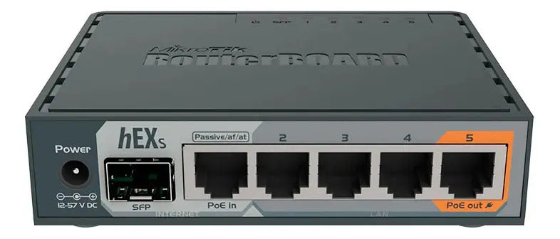 Router Mikrotik Routerboard Hex S Rb760igs Gris 100v/240v