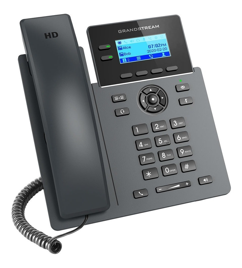 Grandstream GRP2602W, Teléfono IP, 4 Cuentas SIP, Wi-Fi