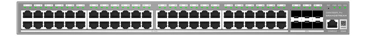GWN7806PL-Pro, Switch PoE Administrable Giga Ethernet SFP+