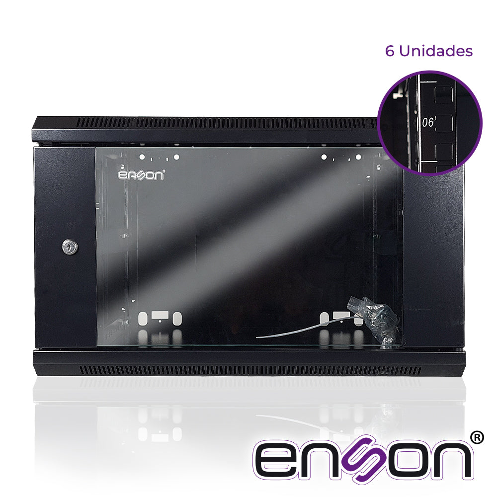 ENS-RKGB6UD, Gabinete cerrado, piso o pared 6UR