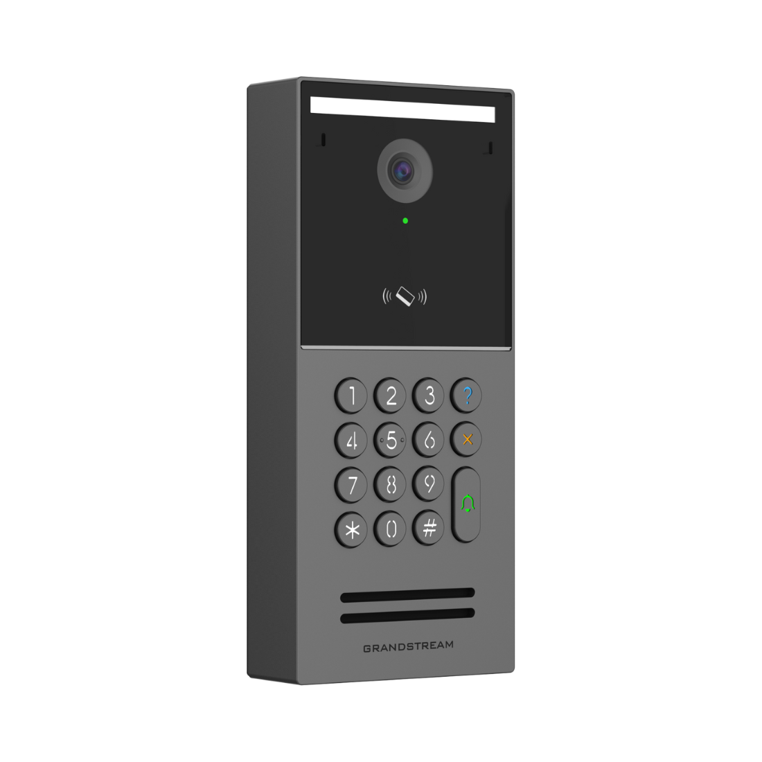Grandstream, GDS3725, Video Portero SIP/VoIP 4MP, 15 teclas numéricas, Onvif, RFDI, Metálico, IP66, IK10, WDR 120dB, IR 5m, IA ISP, 2 relays, PoE/af ó 9-36Vcc
