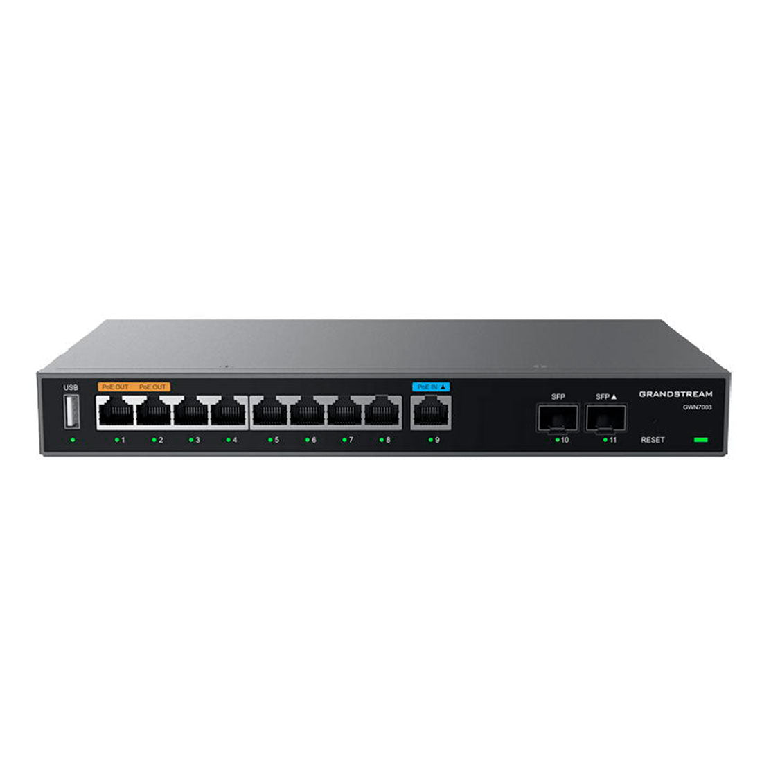 GWN7003: Ruteador Multi-WAN, PoE, Firewall y VPNs