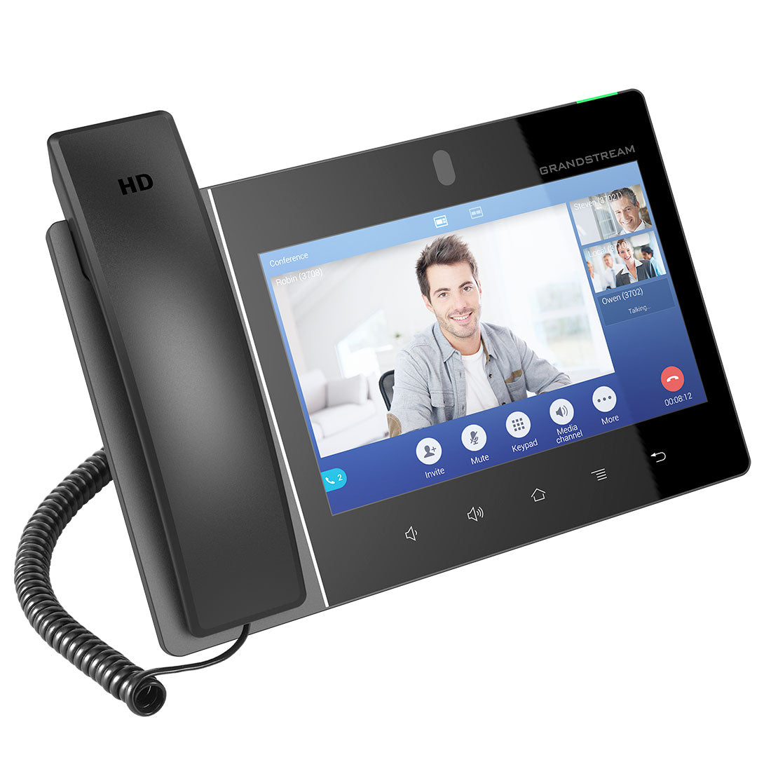 Grandstream, GXV3480, Video-Teléfono IP ANDROID 11, Pantalla táctil 8", WiFi-6, Buetooth