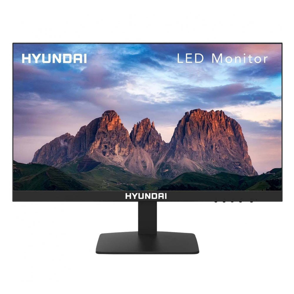 Monitor LED Hyundai HT21FOMBK01, SERIE FOM de 21", Resolución 1920 x 1080 (Full HD 1080p), 6.5 ms, 75Hz.