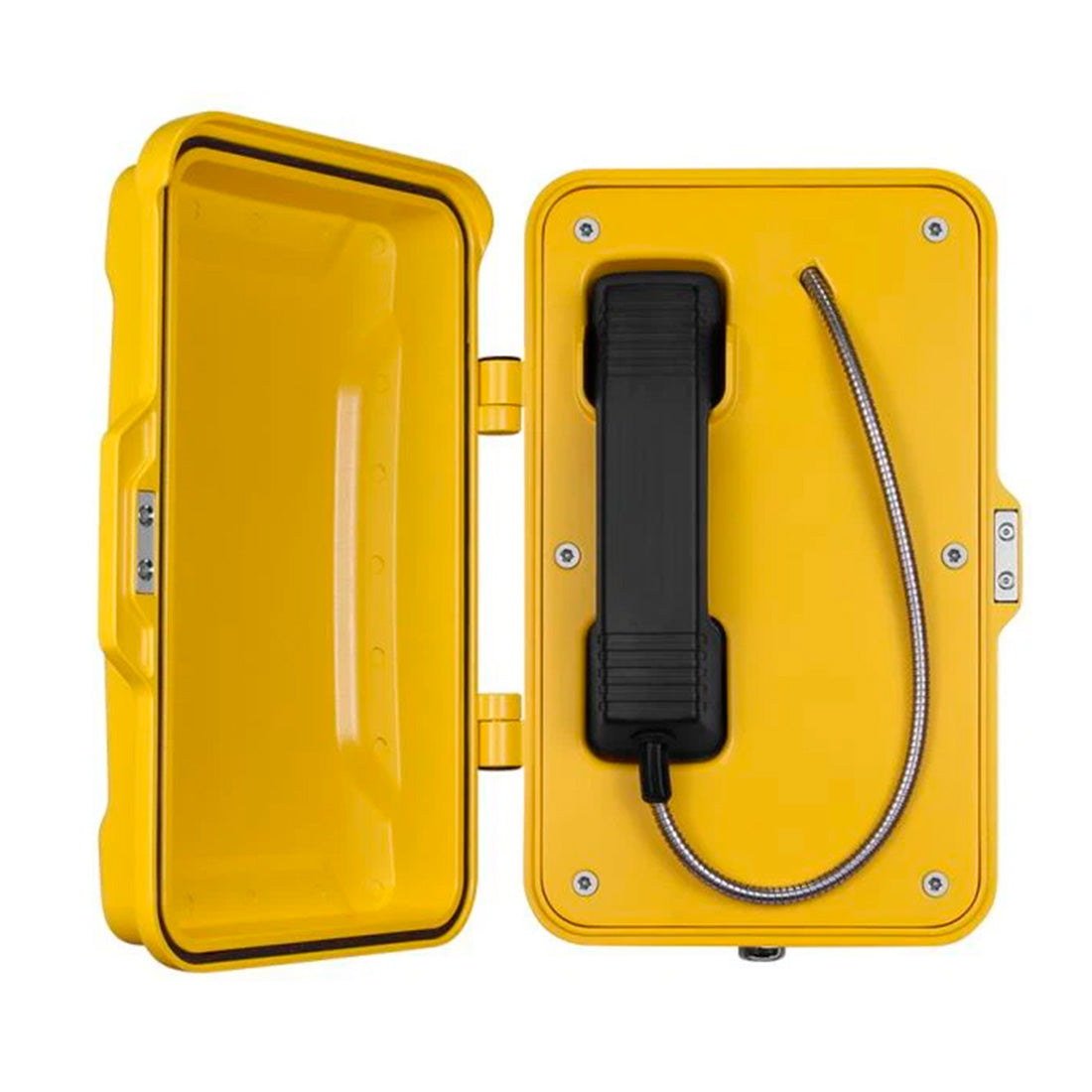 J&R Technology, JR101-CB-SIP, Teléfono IP, intemperie, sin teclas, SIP, PoE, Aluminio, montaje en pared, 334x204x109mm