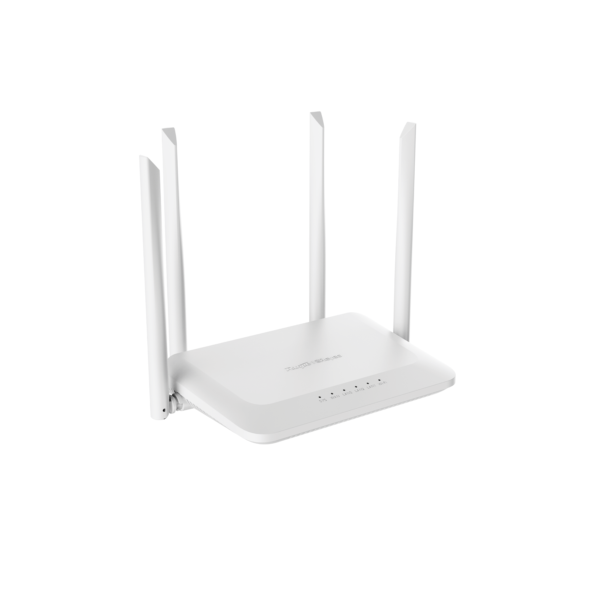 Home Router Inalámbrico Wi-Fi 5 Doble Banda, 1 Puerto Wan 10/100 y 3 Puertos Lan 10/100 Hasta 1,200 Mbps