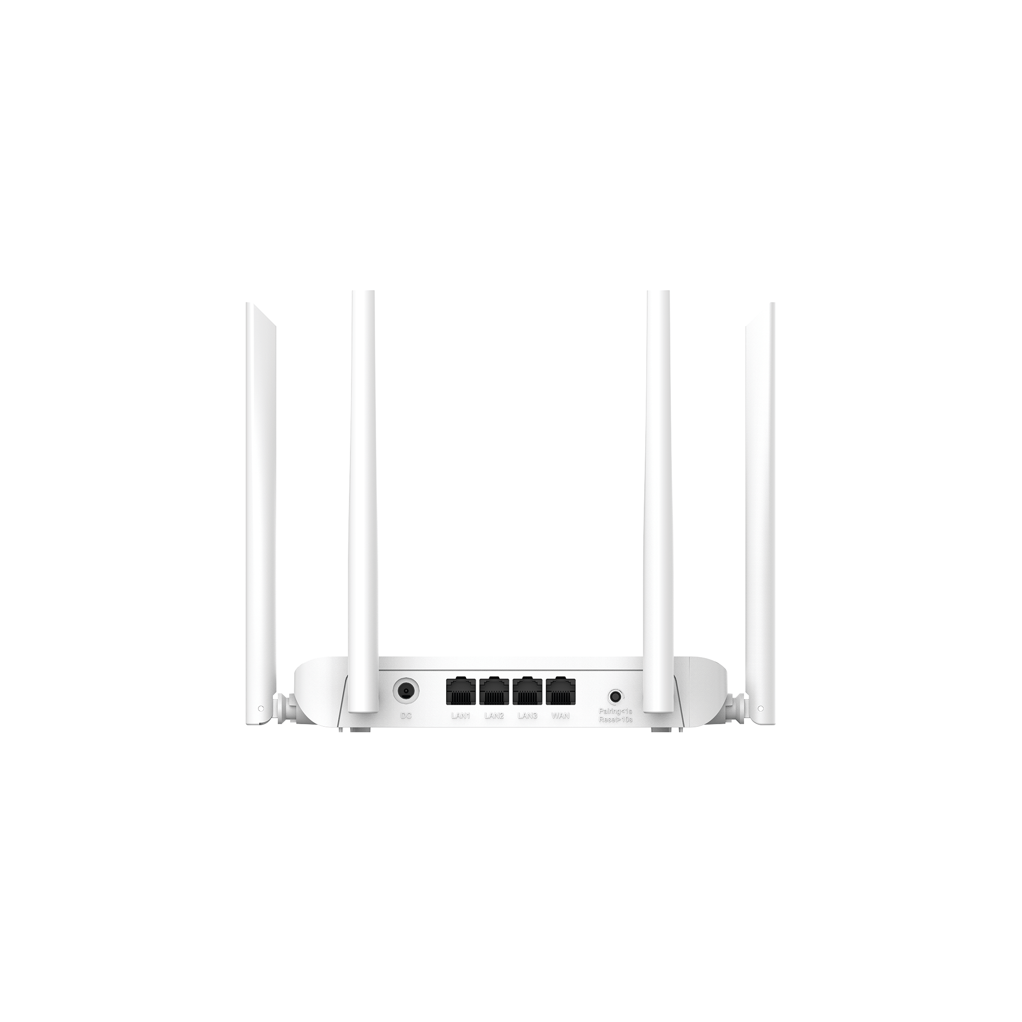 Home Router Inalámbrico Wi-Fi 5 Doble Banda, 1 Puerto Wan 10/100 y 3 Puertos Lan 10/100 Hasta 1,200 Mbps