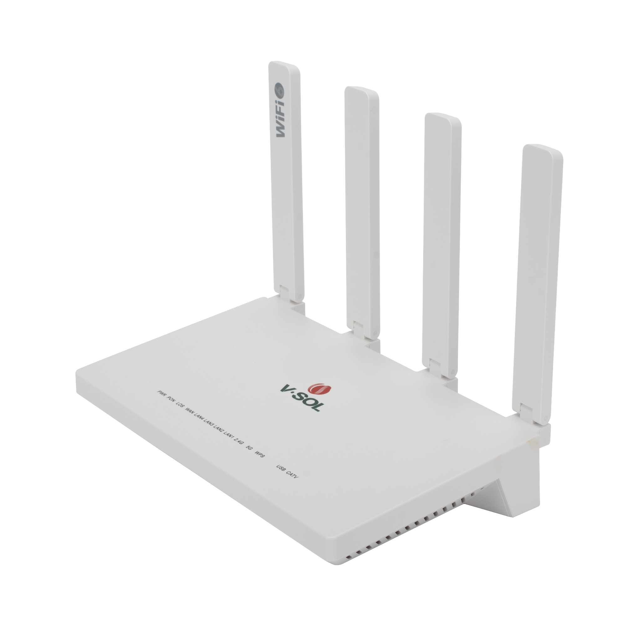 ONU GPON/EPON con Wi-Fi 6 AX1500 / 1 Puerto CATV / 4 Puertos Gigabit / Puerto PON SC/APC