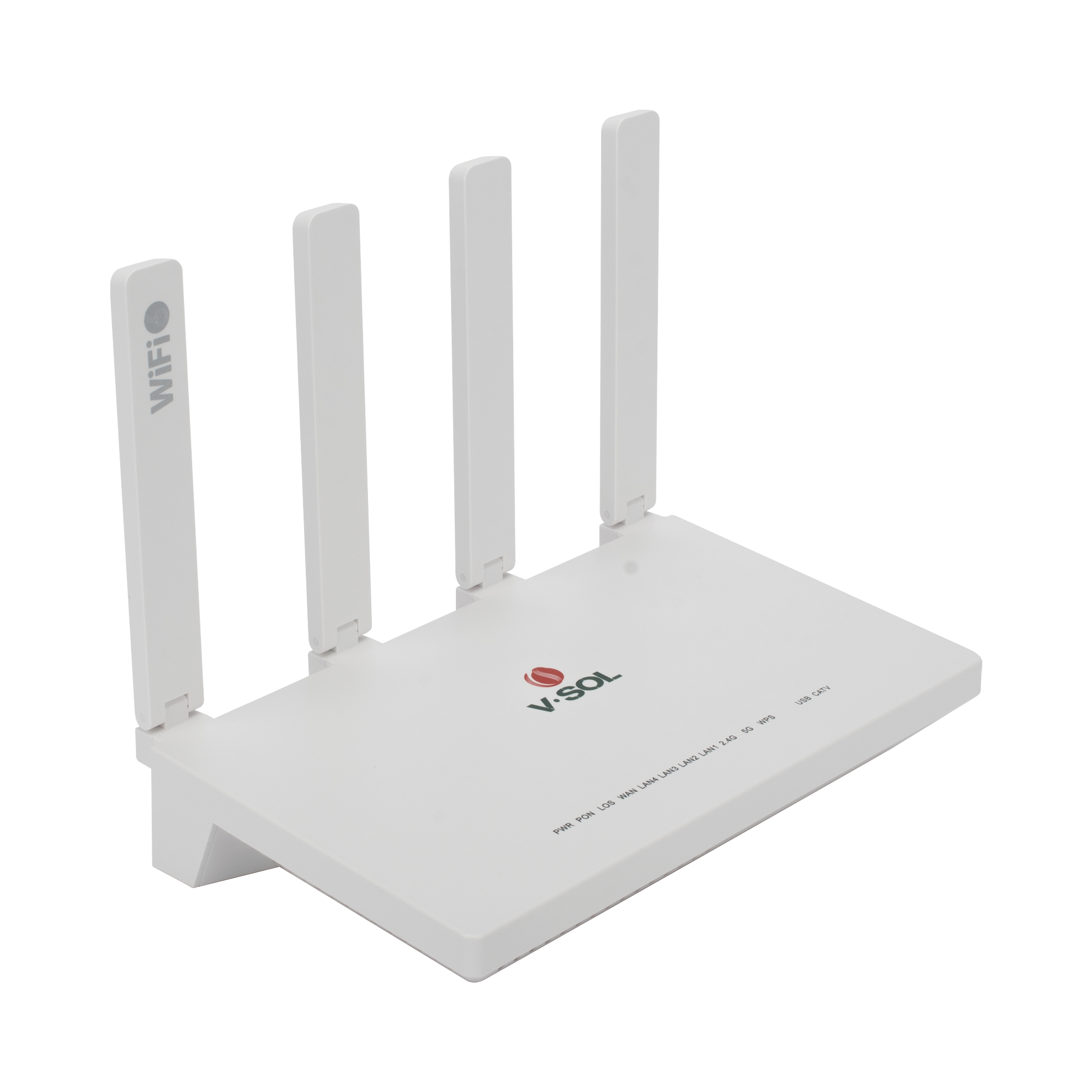 ONU GPON/EPON con Wi-Fi 6 AX1500 / 1 Puerto CATV / 4 Puertos Gigabit / Puerto PON SC/APC