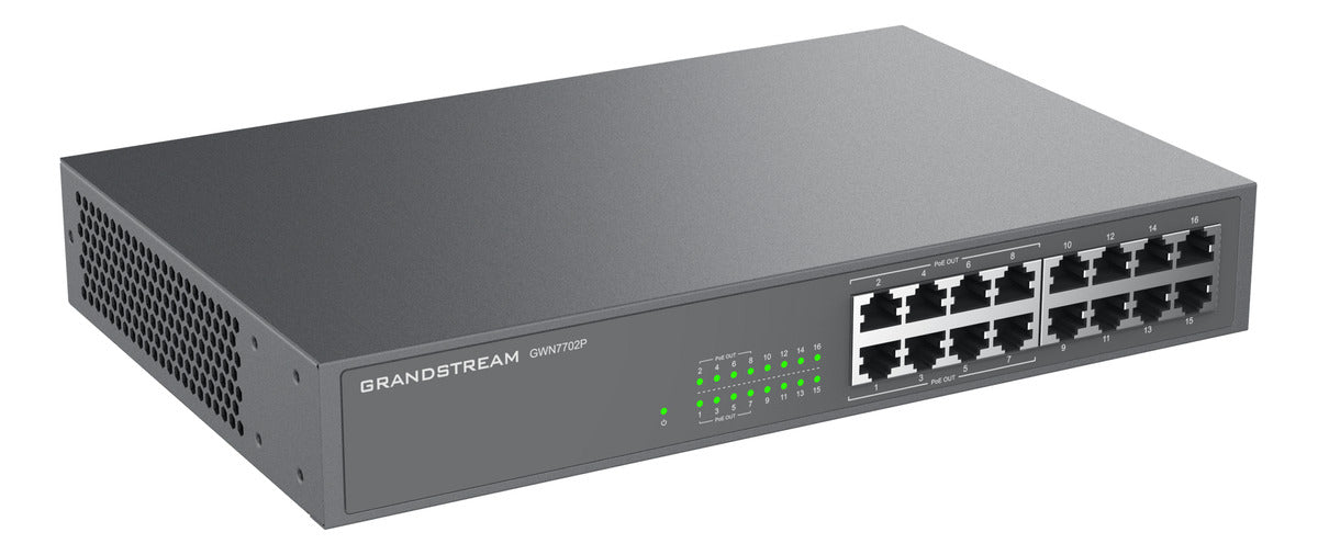Switch PoE+ GWN7701P, No Administrable 8 Puertos 10 100 1000