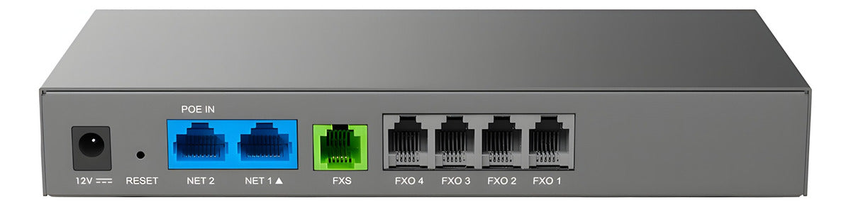 Gateway Ht841 Grandstream Análogo A Voip Ampliación 4 Líneas