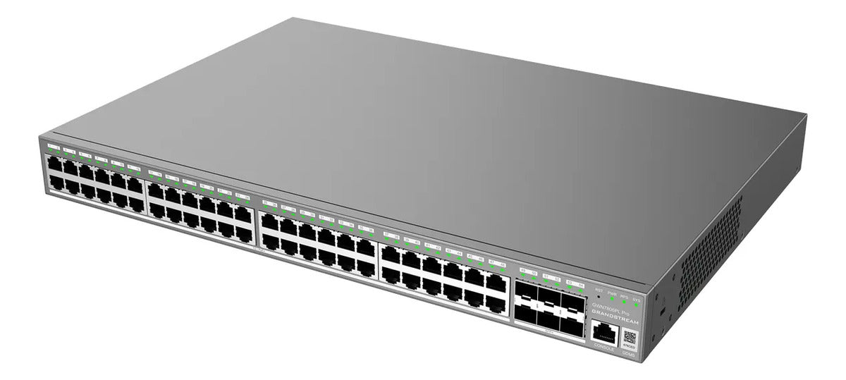 GWN7806PL-Pro, Switch PoE Administrable Giga Ethernet SFP+