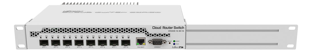 Switch Mikrotik Crs309-1g-8s+in Cpu 800mhz, Ram 512mb, 1xget