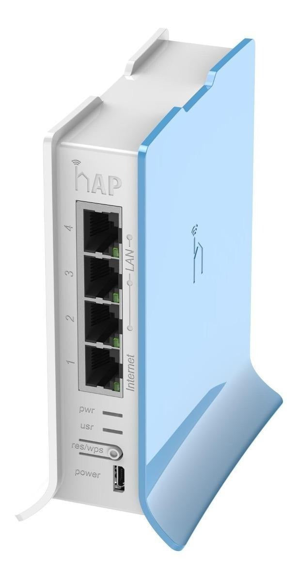 Access Point Interior Mikrotik Routerboard Hap Lite Rb941-2nd-tc Azul Y Blanco 5v