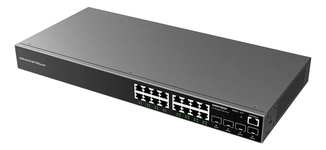 GWN7802P-Pro, Switch Poe Administrable Grandstream