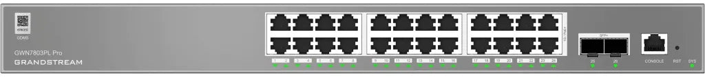 GWN7803PL-Pro, Switch Poe Administrable Grandstream 24 X Gig