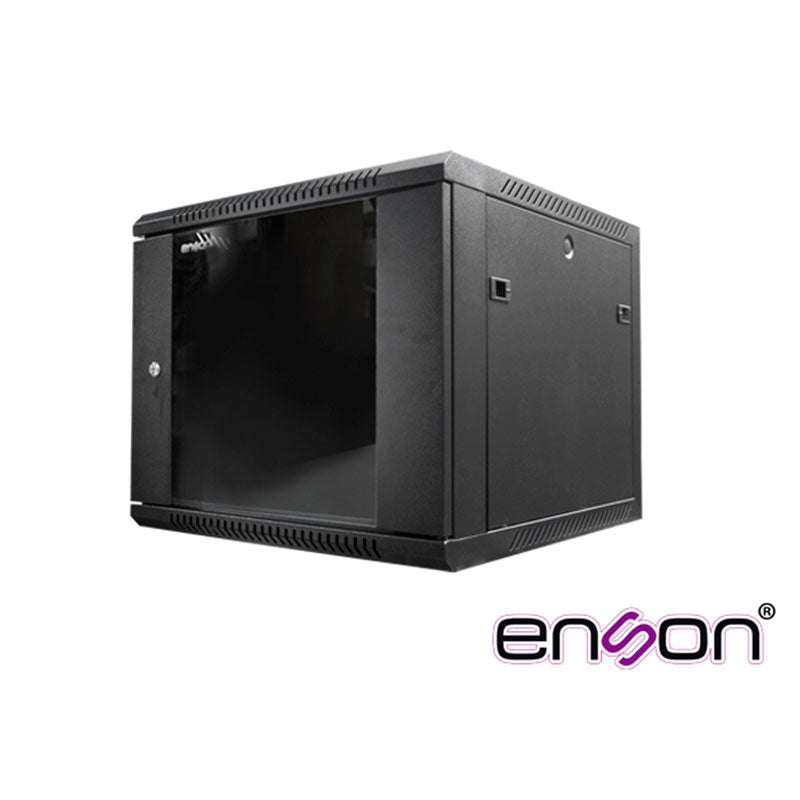 ENS-RKGB9U2, Gabinete cerrado para piso o pared de 9UR
