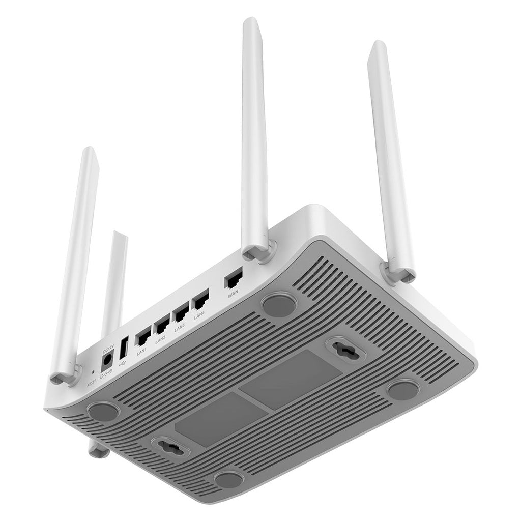 GWN7052, Router WiFi ac, 5xGigaEth, MU-MIMO 2x2, DualBand 1,27 Gbps, 100 conexiones, Mesh, QoS, VPN, GWN.cloud