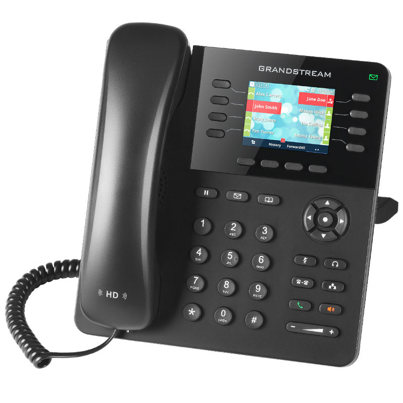 Grandstream GXP2135, Teléfono IP HD, 4 SIP/Líneas, PoE, GigaEth, Bluetooth