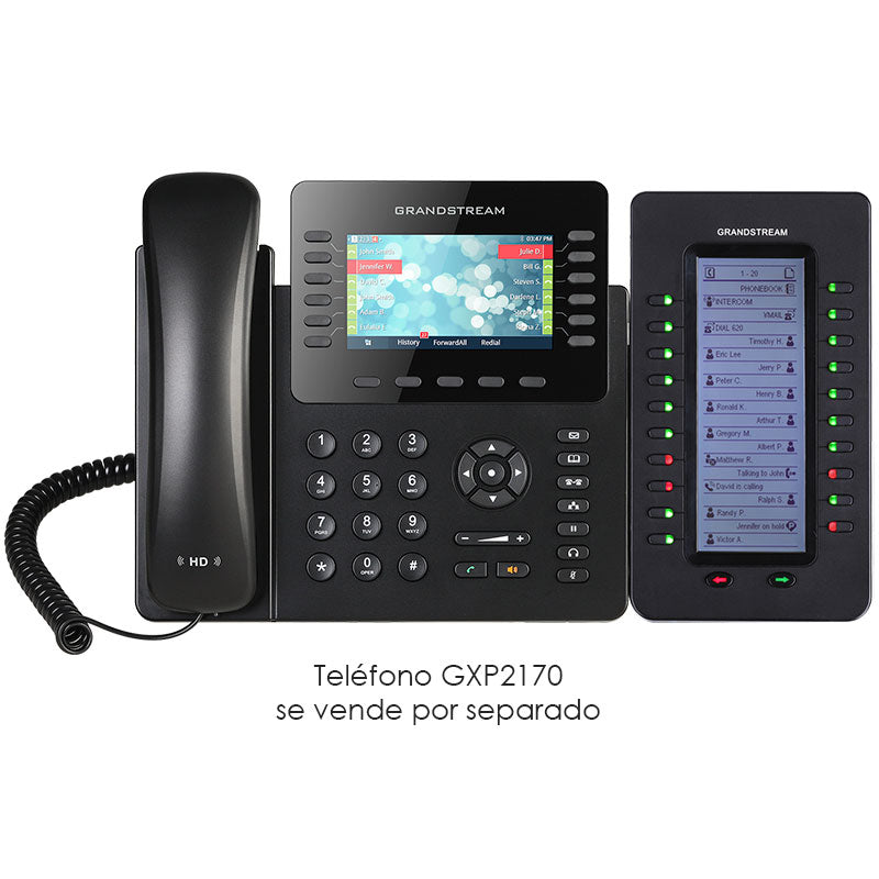 Grandstream GXP2200-EXT, Botonera 20 teclas para GXP2140, GXP2170 y GXV3240