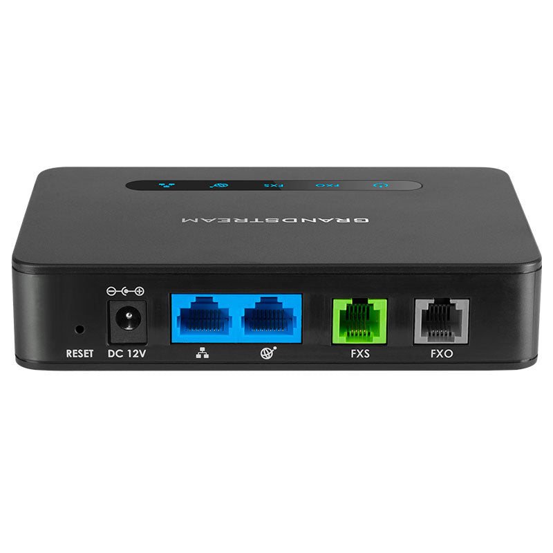 Grandstream HT813, ATA VOIP con 1 puerto FXS y 1 FXO, con ruteador