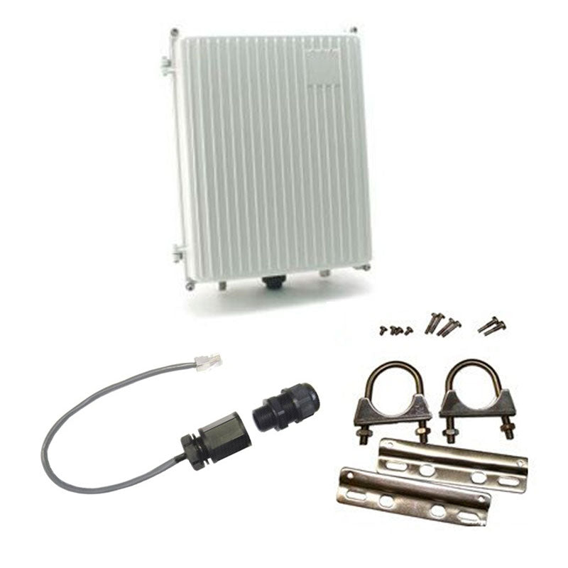 HW-EN2N, Gabinete aluminio, bisagras, 9.5''x7.5''x3.