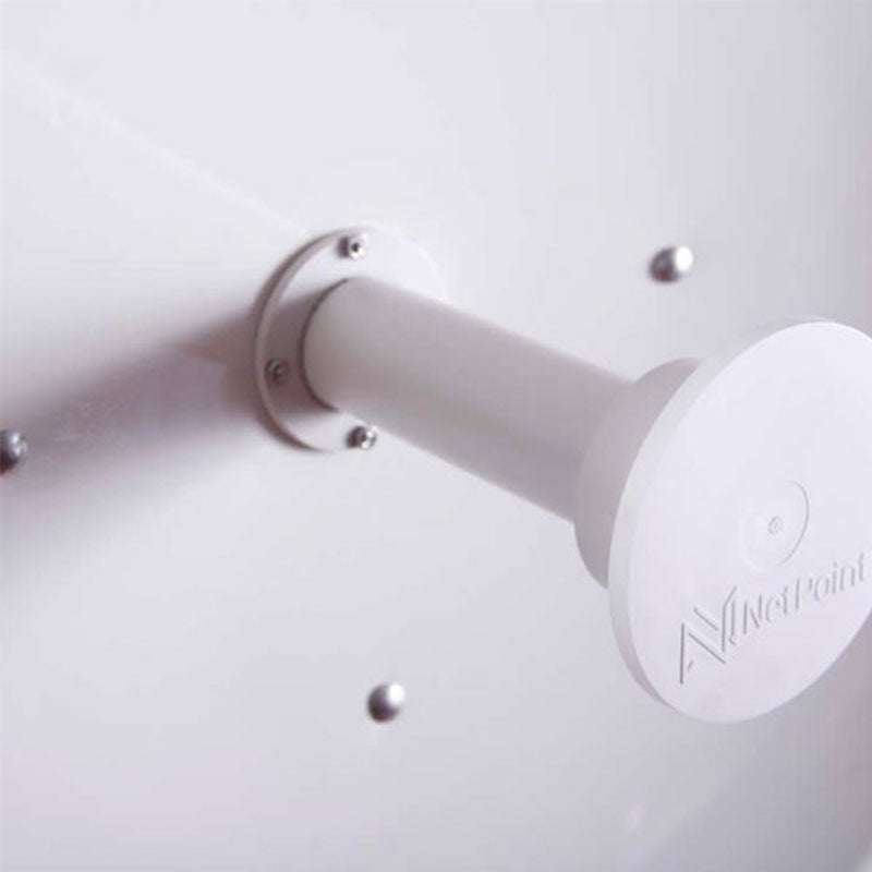 NP-2, Antena Parabólica 4.9-6.2Ghz, 34dbi, aluminio, Pol. V/H Dual y 45°, 2 x N-H