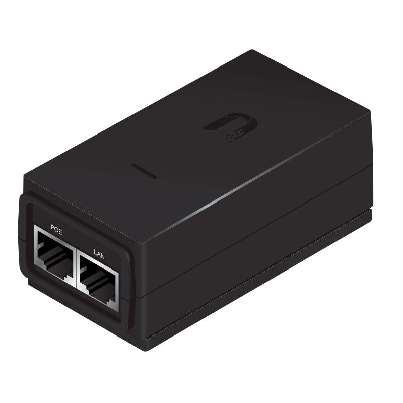 POE-24-12W-G, Adaptador PoE Gigabit 24 Volts y 12W (0.5A)