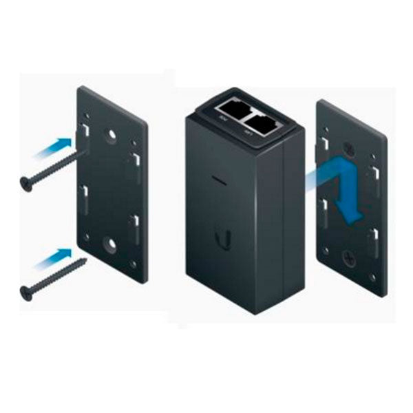 POE-WM, Montaje de pared para adaptadores POE
