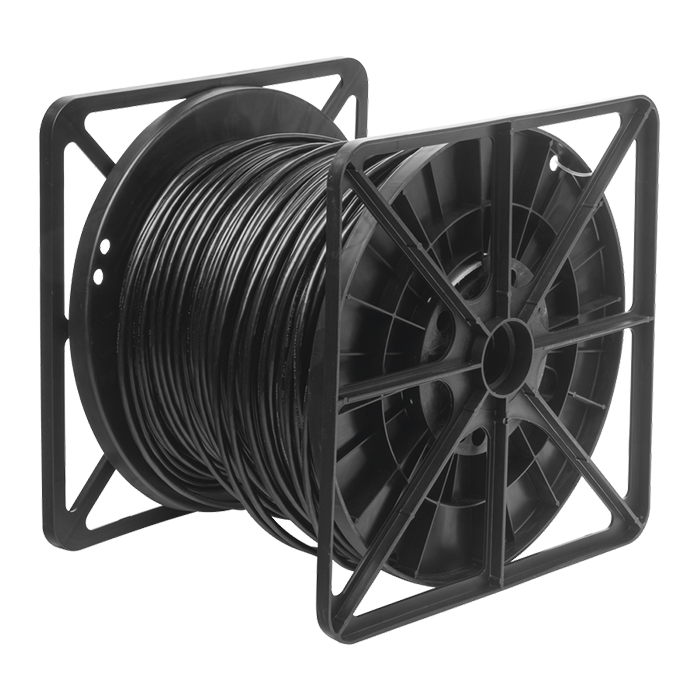 PROCAT5EXT-V2, Bobina de cable de 305 m, Cat5e, FTP, blindado, para intemperie, color negro, UL, para aplicaciones en CCTV, redes de datos.