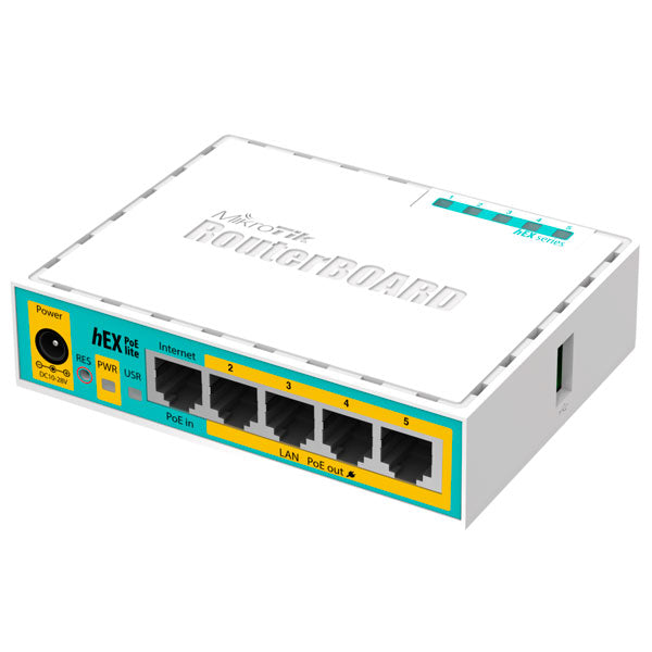 RB750UPr2, RB 5 Eth 32MB RAM 400Mhz CPU PoE 2-5 Eth USB