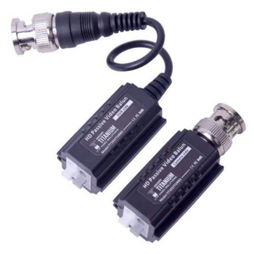 TT101FTURBO, Par video BALUNS HD uno con pigtail BNC