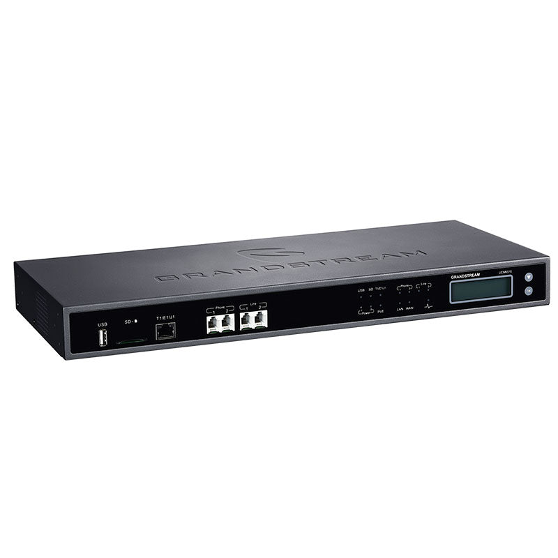 Grandstream UCM6510, Conmutador IP, con E1, 2000 extensiones SIP
