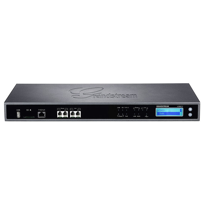 Grandstream UCM6510, Conmutador IP, con E1, 2000 extensiones SIP