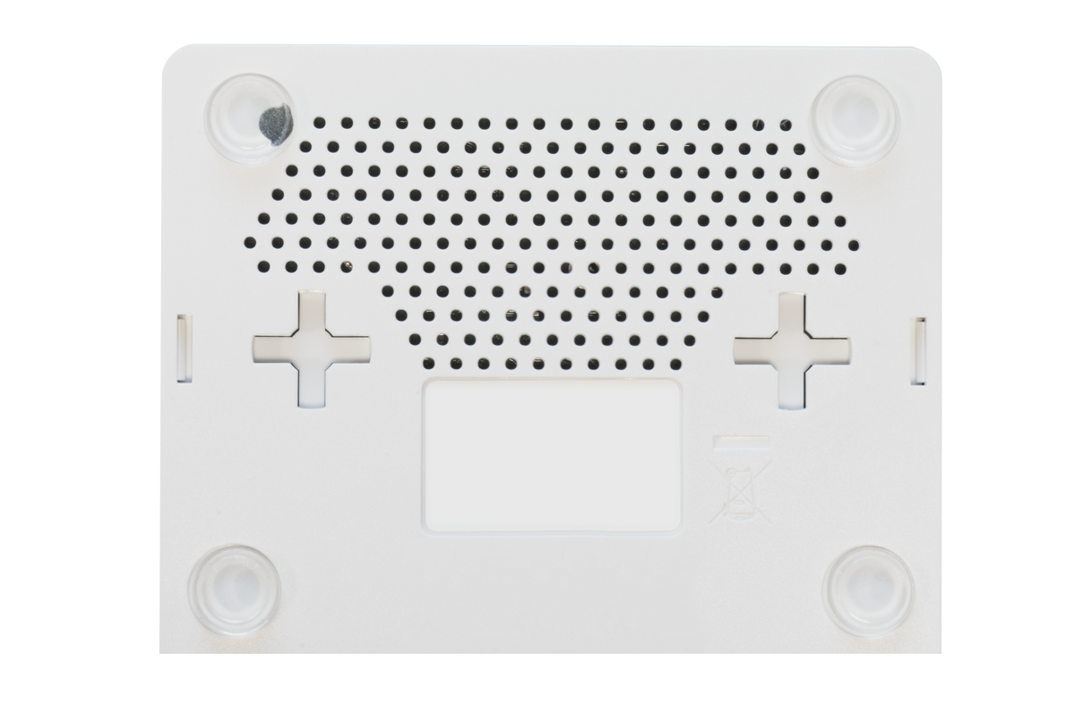 Router Mikrotik Routerboard Hex Rb750gr3 Blanco Y Turquesa