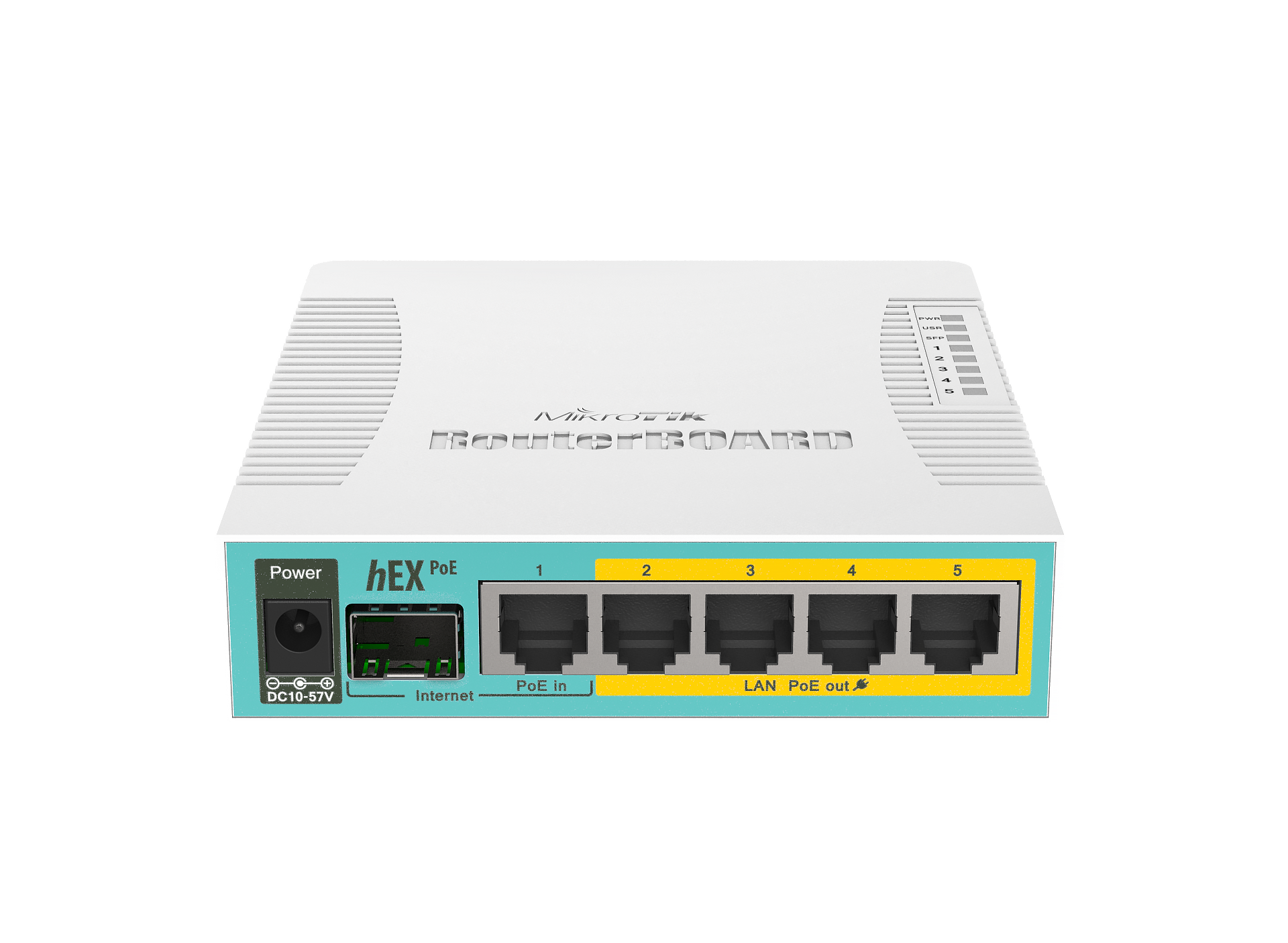 RB960PGS Mikrotik hEX PoE, Router Board 128MB RAM 5 Eth Gb SFP PoE