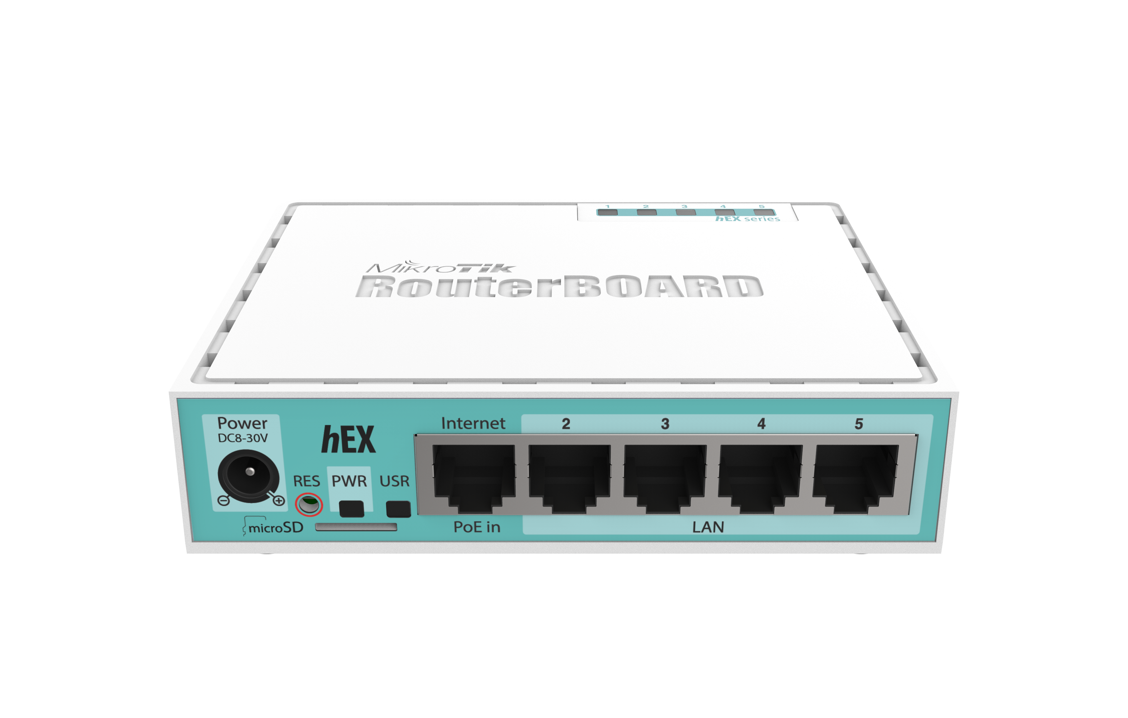 Router Mikrotik RB750Gr3, 5 Puertos EthGb 256MB RAM 880Mhz Licencia Nivel 4