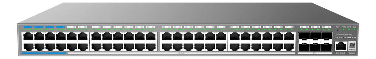 GWN7806PH-Pro, Switch Poe Grandstream Administrable Capa 2