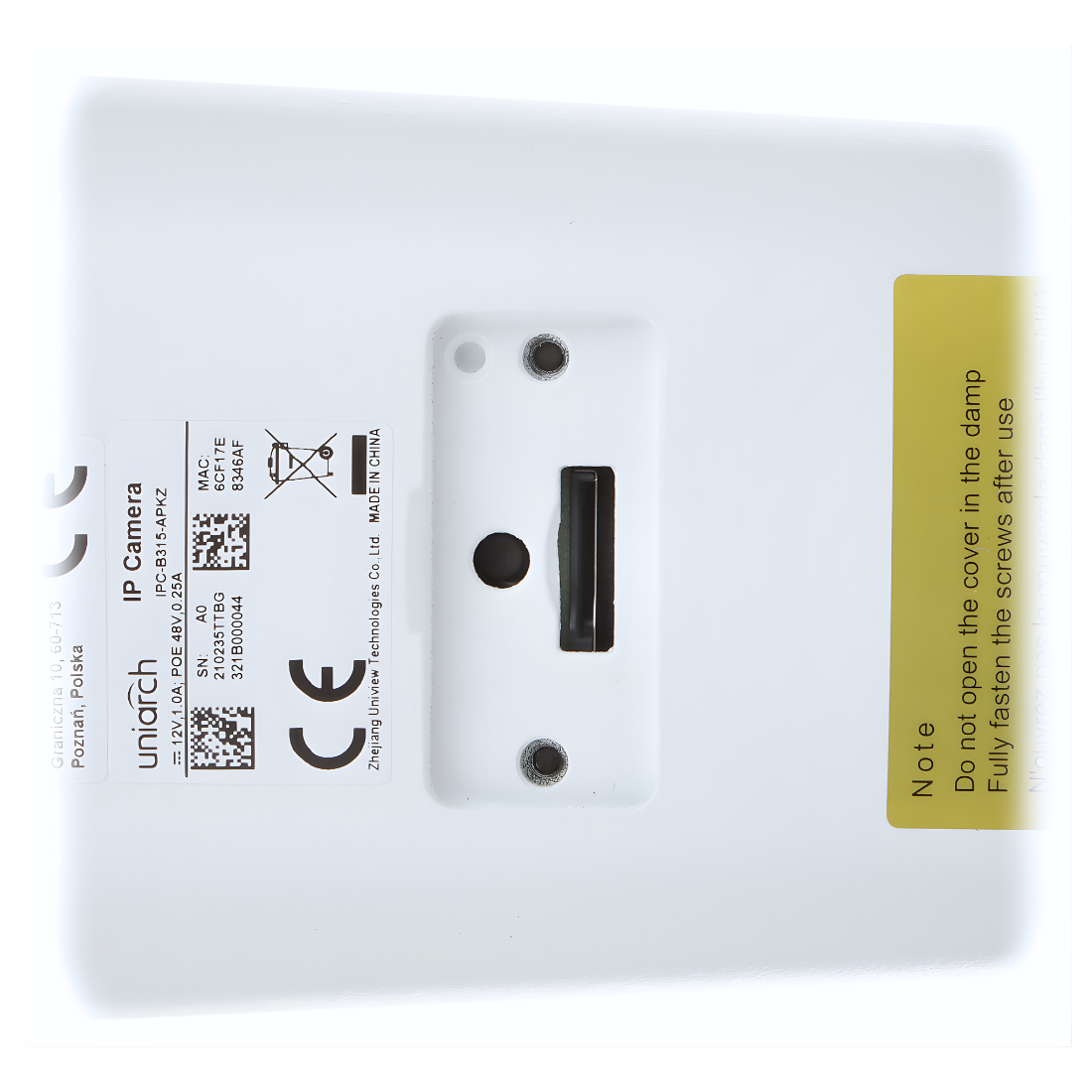 Uniarch, IPC-B315-APKZ, Cámara IP bullet UNIARCH, 5MP