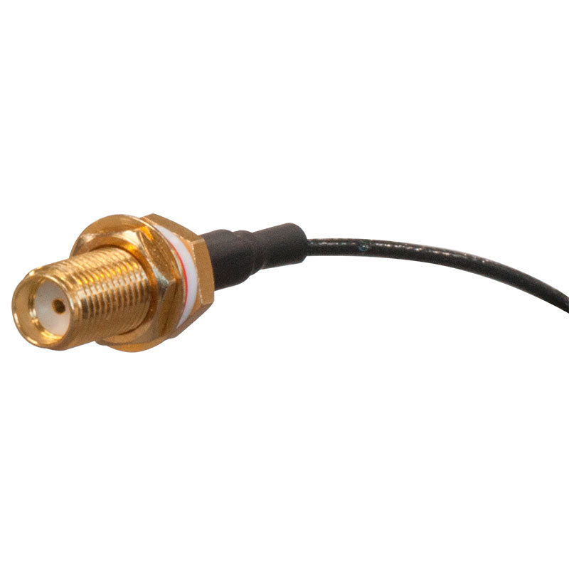 Mikrotik, ACSMAUFL, Pigtail hembra U.fl a SMApara conectar tarjeta LTE a una antena externa