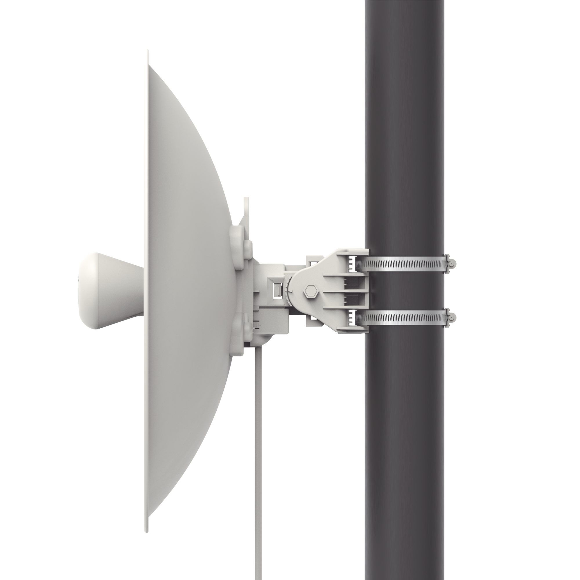 ePMP Force 200L para zonas con alta interferencia, hasta 200 Mbps, 4910 - 5970 MHz, 802.11n, Antena de 25 dBi, latencia baja