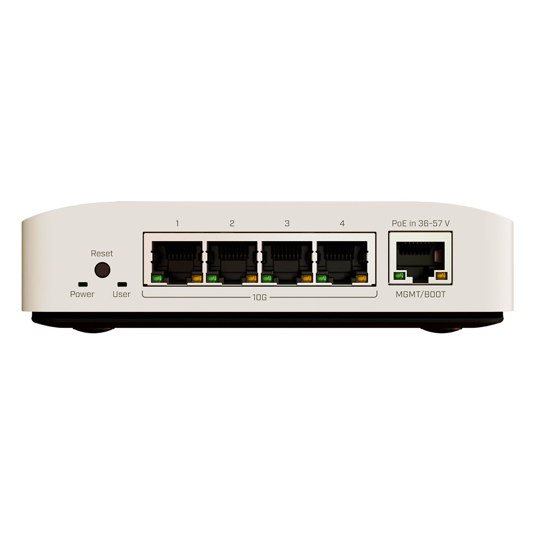 Mikrotik, CRS304-4XG-IN, Switch 10G, CPU 1,200Mhz, RAM 512 MB, 4x10GigaEth, 1xGigaEth, RouterOS L5 v7