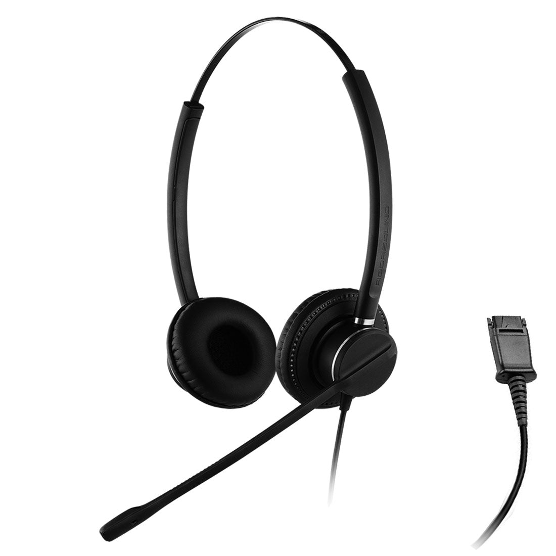 Addasound, CRYSTAL 2872, Diadema cancelación ruido, QD, almohadilla de piel (Binaural)