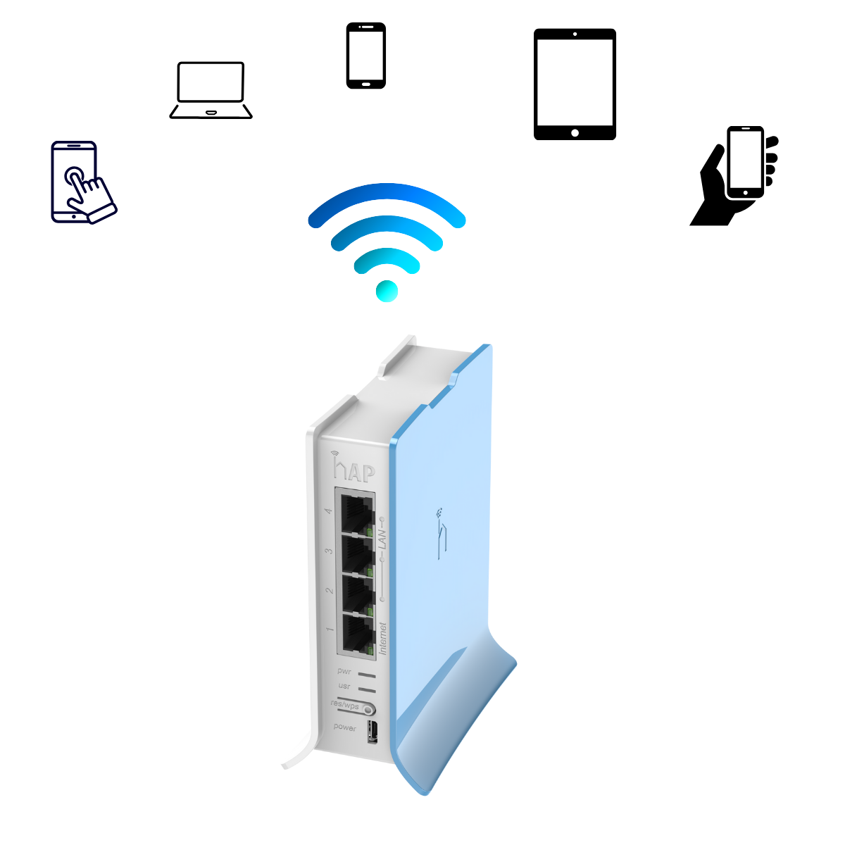 Router RB941-2nD-TC Para Vender Fichas De Internet - Configurado
