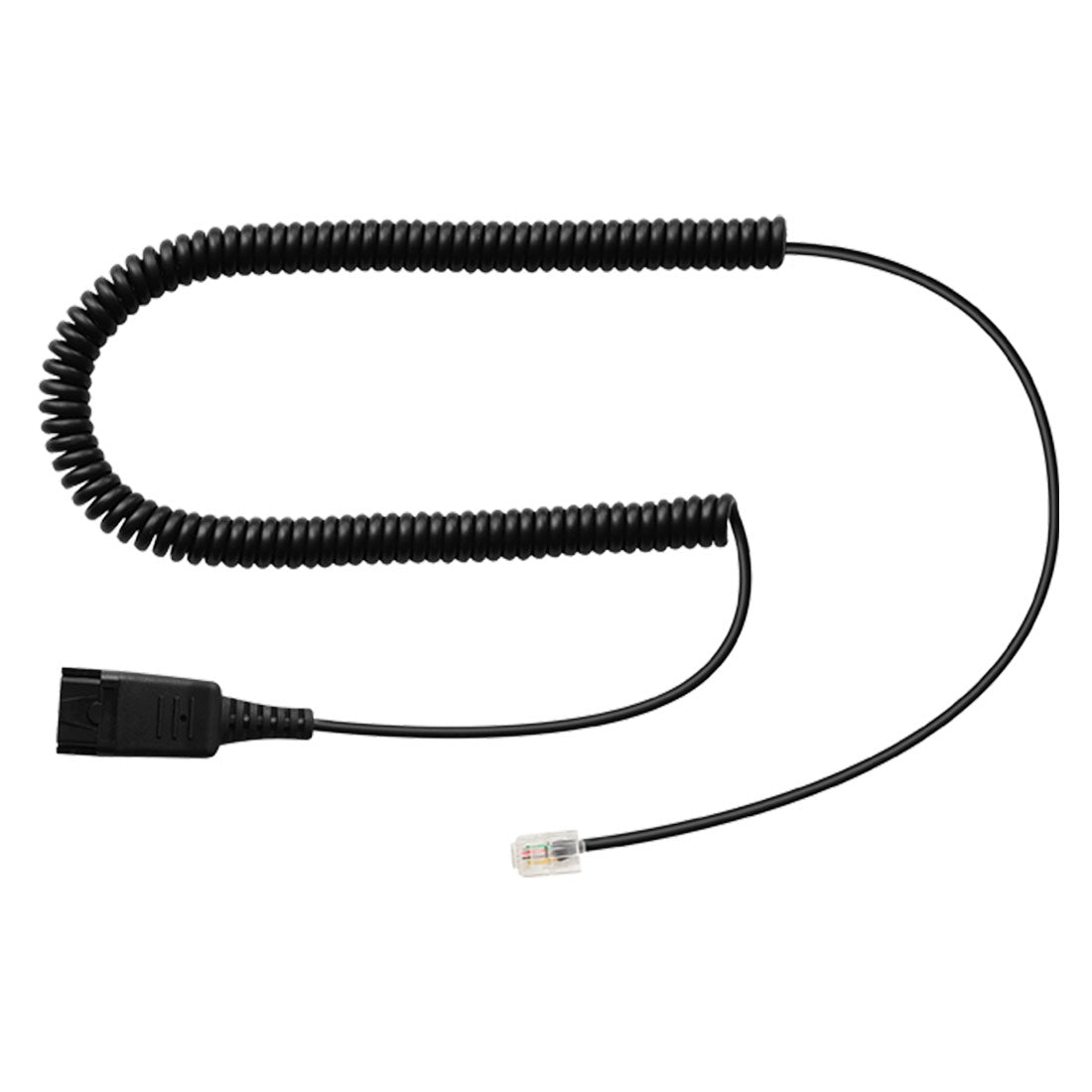 Addasound, DN1008, Cable de conexión QD tipo Poly a plug RJ09 para Yealink, Snom, Grandstream
