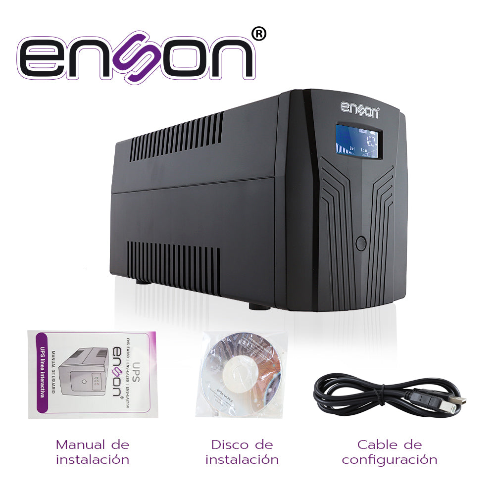 ENS-EA2150, No Break UPS, tipo torre, 1500VA/900W