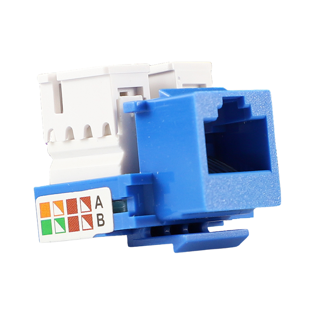 ENS-JC5BL, Jack RJ45 CAT5E 90 grados azul